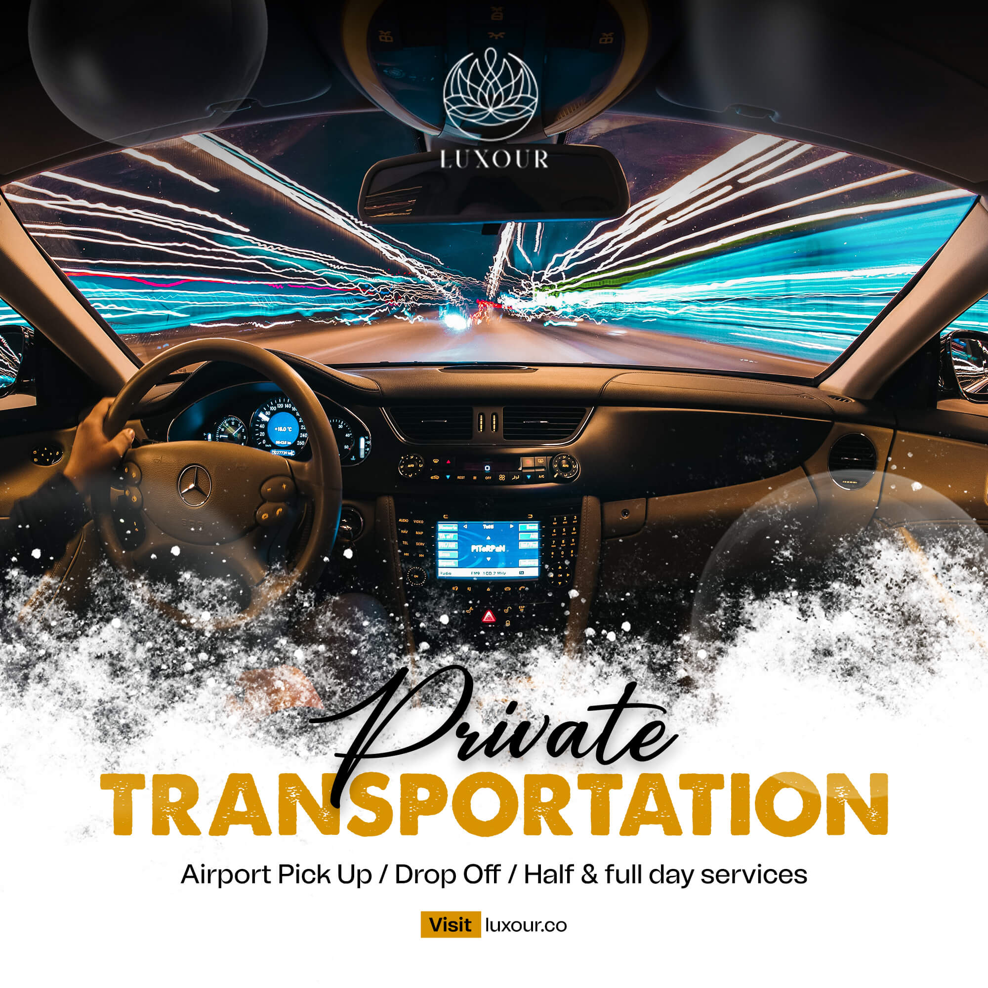 Private Transportation (airport pickup/drop off)
